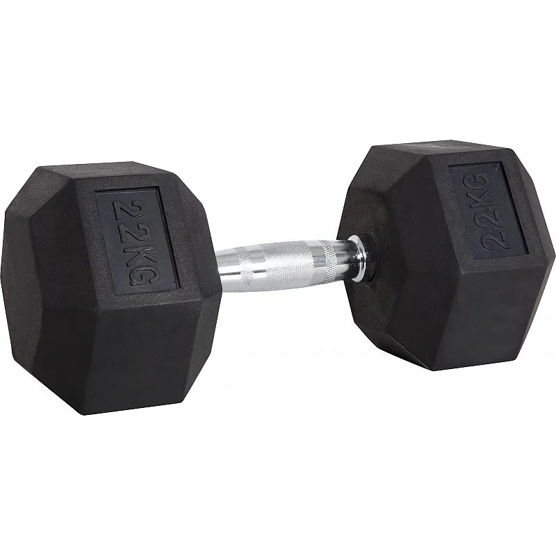 Amila Aλτήρας Εξάγωνος Rubber Cover Class B - 22.0Kg - 90566 - Αλτήρες Crossfit