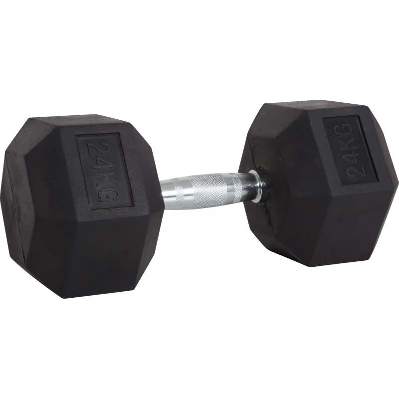 Amila Aλτήρας Εξάγωνος Rubber Cover Class B - 24.0Kg - 90567 - Αλτήρες Crossfit