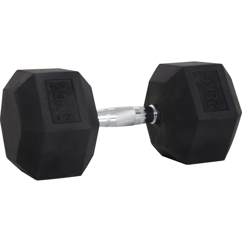 Amila Aλτήρας Εξάγωνος Rubber Cover Class B - 28.0Kg - 90569 - Αλτήρες