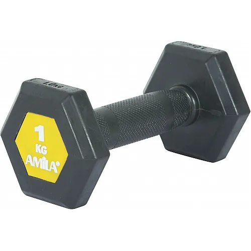 Amila Aλτήρας Εξάγωνος Original Rubber H - 1.0kg - 90580