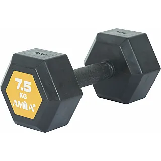 Amila Aλτήρας Εξάγωνος Original Rubber H - 7.5Kg - 90588