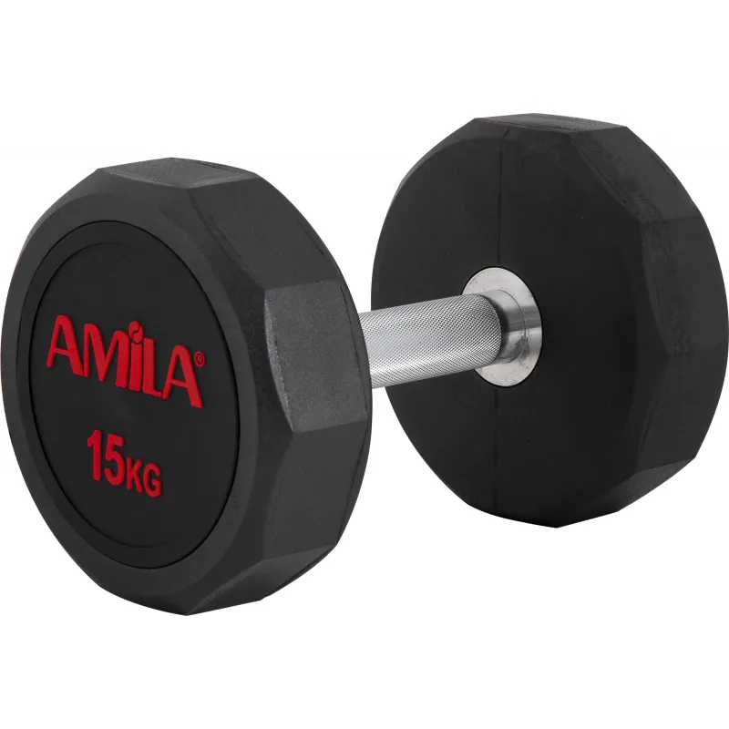 Amila Aλτήρας Δεκάγωνος TPU Series - 15Kg - 90626 - Αλτήρες