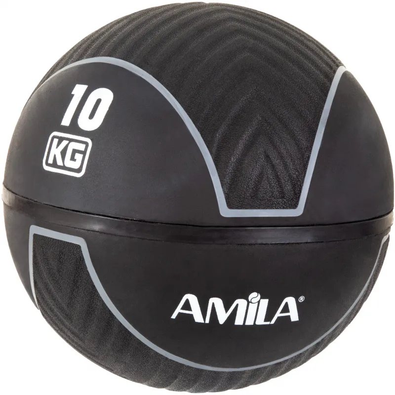 Μπάλα AMILA Medicine Ball HQ Rubber 10Kg - Medicine Ball