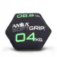 Amila 90752 Δίσκος Βαρίδιο Soft Grip 4Kg - Bulgarian Bag - Power Bag
