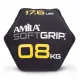 Amila 90754 Δίσκος Βαρίδιο Soft Grip 8Kg - Bulgarian Bag - Power Bag