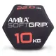 Amila 90755 Δίσκος Βαρίδιο Soft Grip 10Kg - Bulgarian Bag - Power Bag