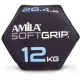 Amila 90756 Δίσκος Βαρίδιο Soft Grip 12Kg - Bulgarian Bag - Power Bag