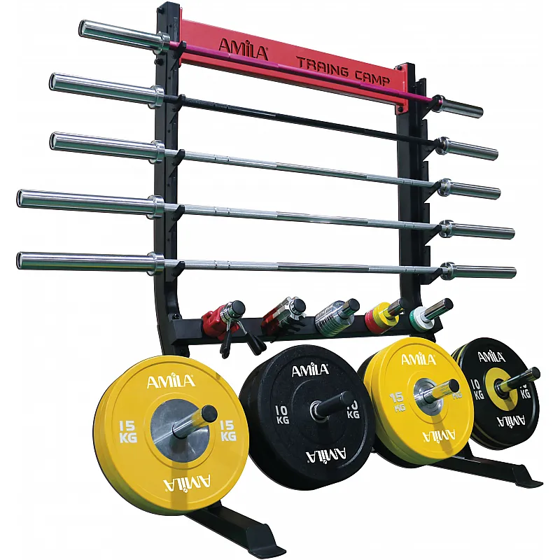 Amila Rack για Μπάρες και Δίσκους - 91351 - Σε 12 Άτοκες Δόσεις - Stand - Βάσεις δίσκων - Αλτήρων
