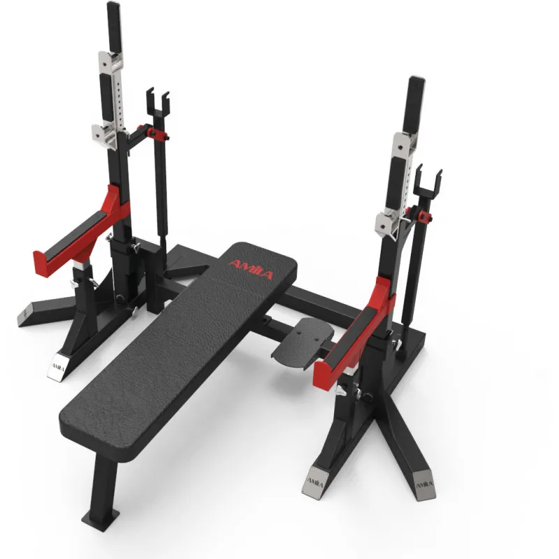 Amila Πάγκος Επαγγελματικός Power Lifting - 91551 - Σε 18 Άτοκες Δόσεις - Επαγγελμ. Εξοπλισμός