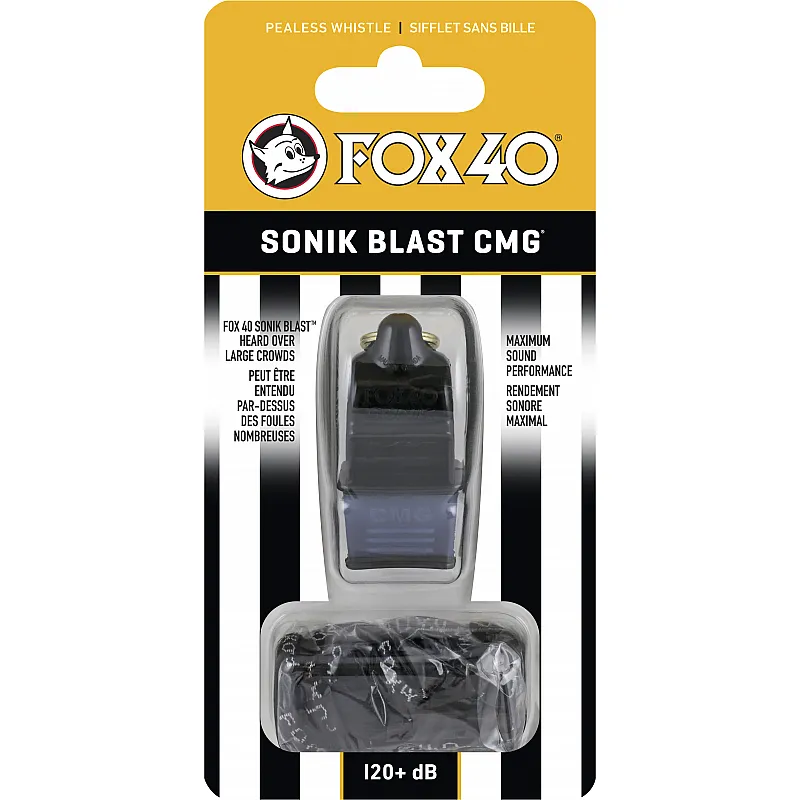 Fox Σφυρίχτρα  Sonik Blast CMG Official με Κορδόνι - 92010008 - Προπονητικός Εξοπλισμός