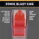 Fox Σφυρίχτρα  Sonic Blast CMG Safety Πορτοκαλί με Κορδόνι - 92030308 - Προπονητικός Εξοπλισμός