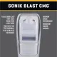 Fox Σφυρίχτρα  Sonic Blast CMG Safety Λευκή με Κορδόνι - 92030708 - Προπονητικός Εξοπλισμός