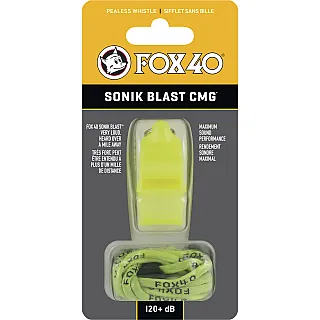 Fox Σφυρίχτρα  Sonic Blast CMG Safety Νέον με Κορδόνι - 92031308
