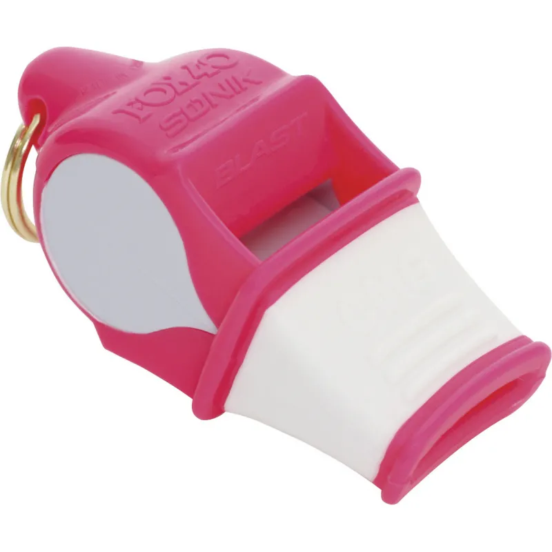 Fox Σφυρίχτρα  Sonic Blast CMG Safety Ροζ-Λευκή με Κορδόνι - 92033408 - Προπονητικός Εξοπλισμός