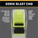 Fox Σφυρίχτρα  Sonic Blast CMG Safety Νέον-Μαύρη με Κορδόνι - 92033608 - Προπονητικός Εξοπλισμός