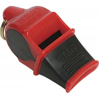 Fox Σφυρίχτρα  Sonic Blast CMG Safety Κόκκινη-Μαύρη με Κορδόνι - 92033708