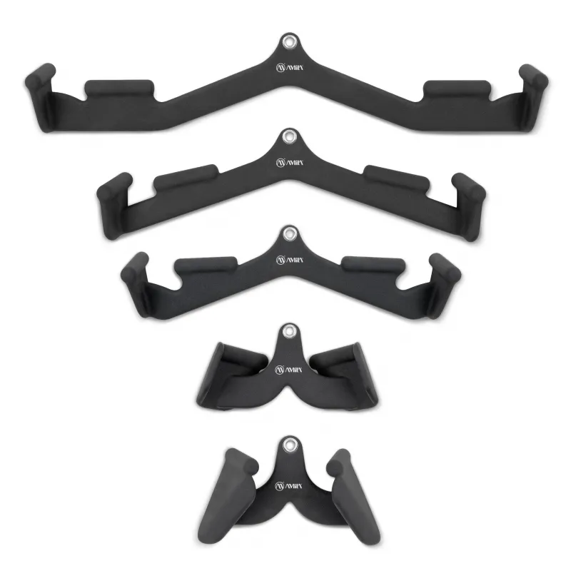 Amila Σετ Λαβών για Έλξεις Multi Grip – Μαύρο