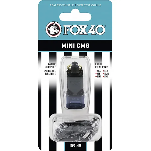 Fox Σφυρίχτρα  Mini CMG Official Μαύρη - 94010008