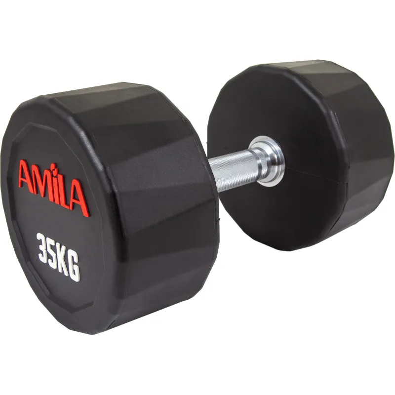 Amila Aλτήρας Πολυγωνικός Polygon PU Series 35Kg - 94366 - Αλτήρες