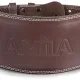 Ζώνη Άρσης Βαρών AMILA Δερμάτινη Καφέ B Quality S - Ζώνες Άρσης Βαρών