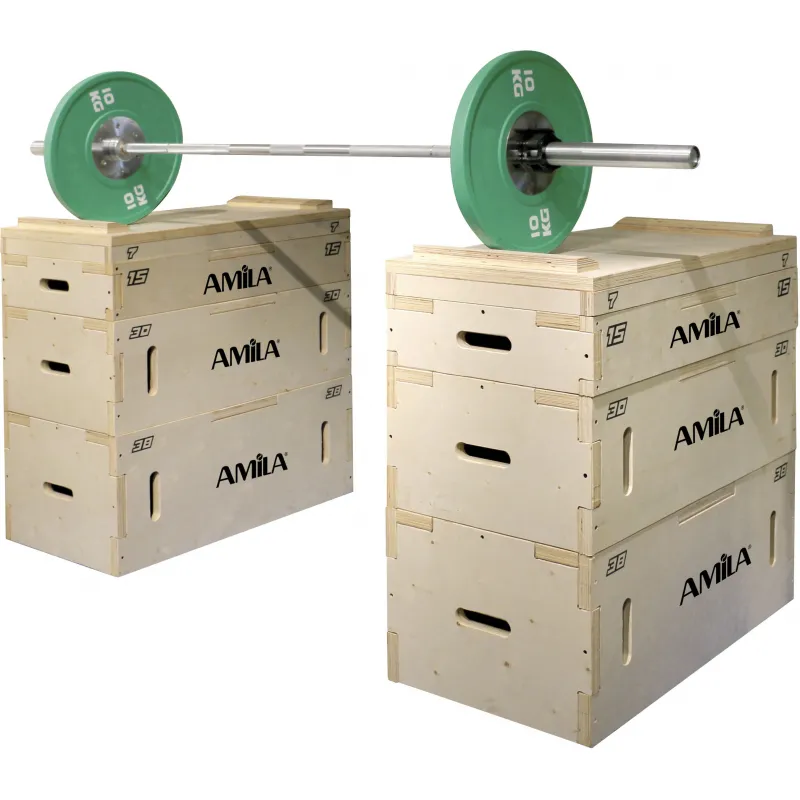 Amila Wood Jerk Block - 95129 - Μπάρες - Λαβές