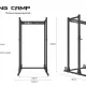 Κλωβός Δύναμης AMILA Power Rack Compact Training Camp - Power Racks - Smith Επαγγελματικά