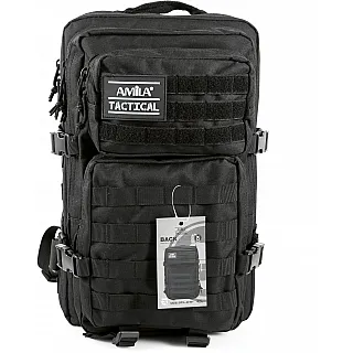 Amila Σακίδιο πλάτης 42L TACTICAL. Μαύρο - 95341