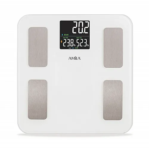 Ζυγαρία Smart με Λιπομέτρηση AMILA FITBODY 5 95361