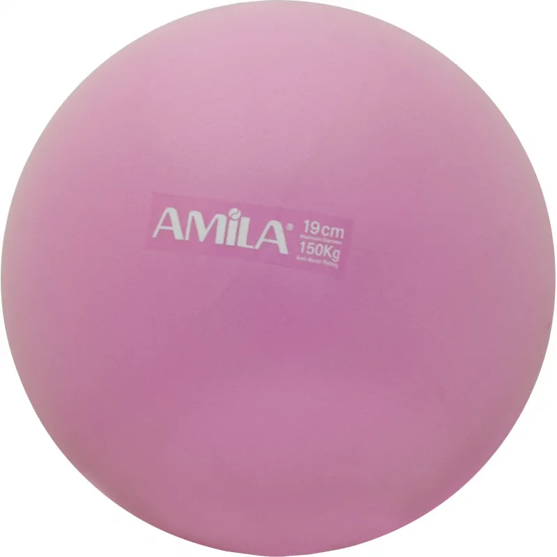 Amila Μπάλα Pilates 19cm. Ροζ. σε κουτί - 95803 - Yoga - Pilates