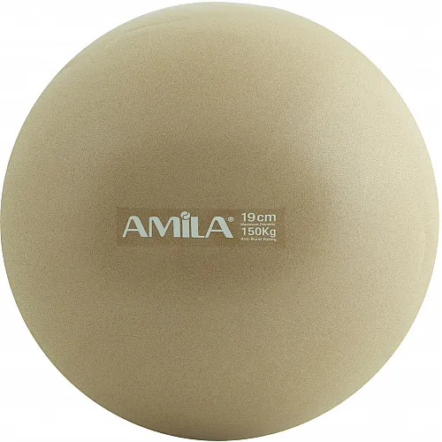 Amila Μπάλα Pilates 19cm. Χρυσή. bulk - 95804