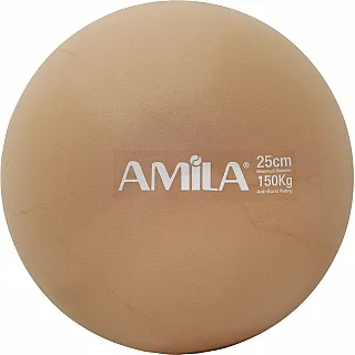 Amila Μπάλα Pilates 25cm. Χρυσή. σε κουτί - 95815