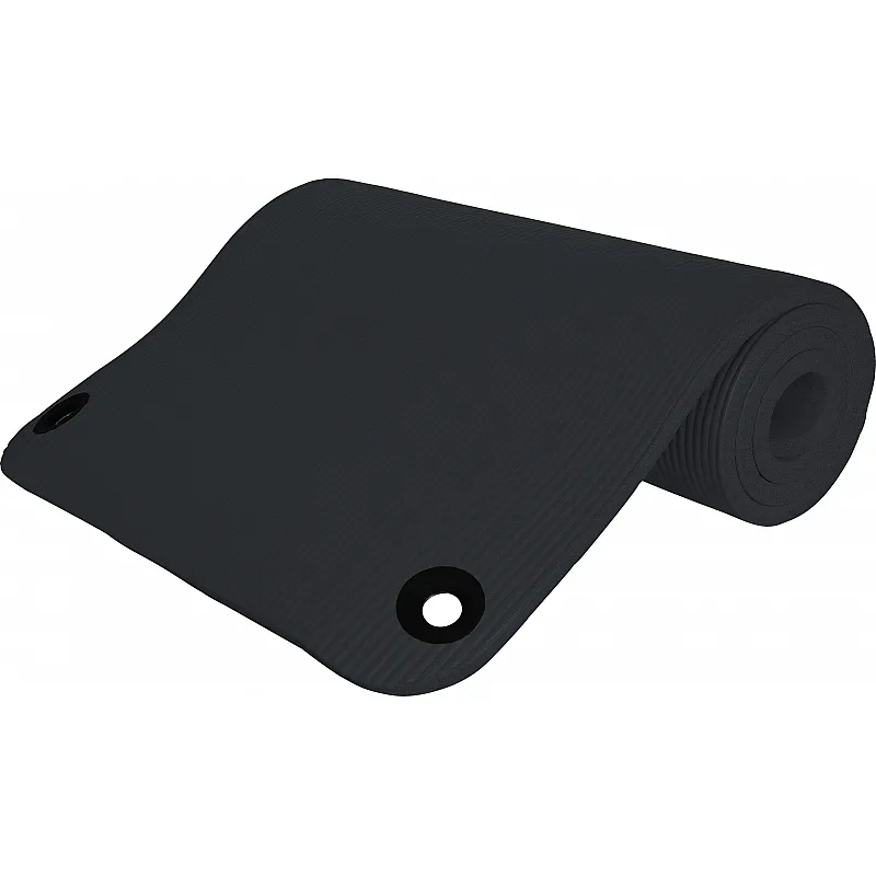 Amila Στρώμα Γυμναστικής NBR 15mm 100Kg 183cm Μαύρο - 95901 - Στρώματα Γυμναστικής