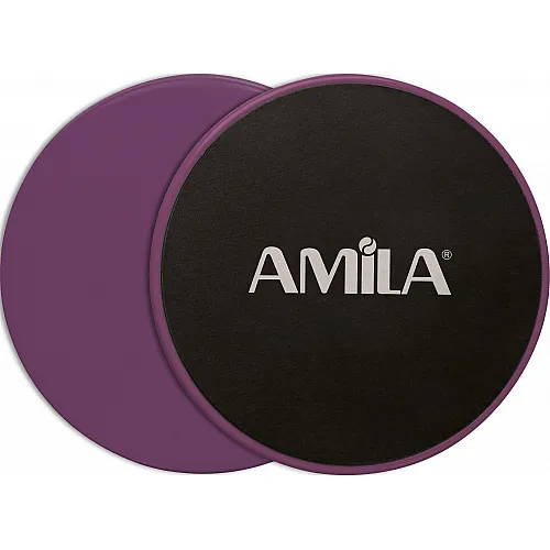 Amila Δίσκοι Ολίσθησης Gliding Pads Μωβ - 95952