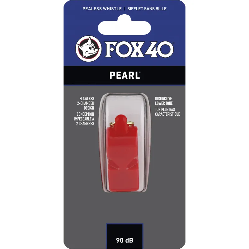Fox Σφυρίχτρα  Pearl Κόκκινη - 97020108 - Προπονητικός Εξοπλισμός