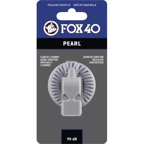 Fox Σφυρίχτρα  Pearl Safety Λευκή με Σπιράλ - 97020705