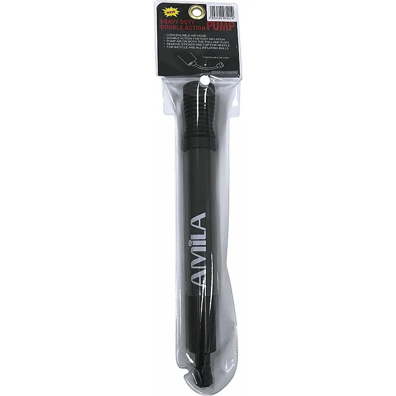 Amila Τρόμπα Χεριού 20.3cm Διπλής Ενέργειας (25.2 psi) - 97401 - Μπάλες