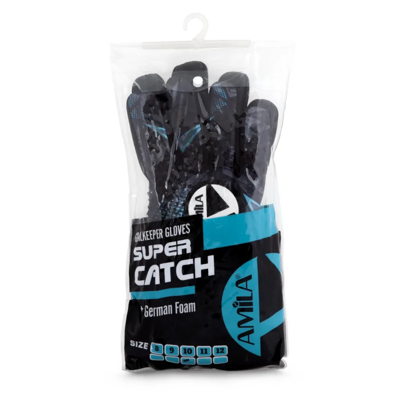 Γάντια Τερματοφύλακα 97581 AMILA Super Catch No12 - Αγωνιστικός Εξοπλισμός