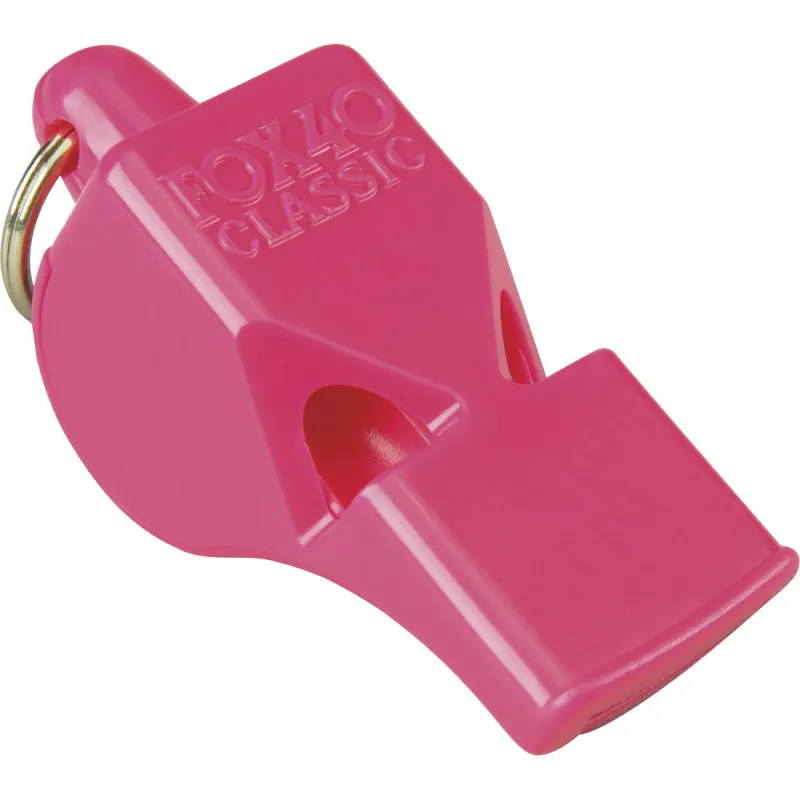 Fox Σφυρίχτρα  Classic Safety Ροζ με Κορδόνι - 99030408 - Προπονητικός Εξοπλισμός