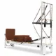 Viking Pilates Reformer με Tower, Brown Leather