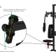 Pegasus Pro Gym 3 MT‑18504‑ABC Λ-645  Ημιεπαγγελματικό Πολυόργανο 3 Θέσεων - Σε 18 Άτοκες Δόσεις - Επαγγελμ. Εξοπλισμός