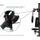 Pegasus Pro Gym 3 MT‑18504‑ABC Λ-645  Ημιεπαγγελματικό Πολυόργανο 3 Θέσεων - Σε 18 Άτοκες Δόσεις - Επαγγελμ. Εξοπλισμός