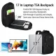 Σακίδιο πλάτης 30L Laptop 17,3” Matein 1035 μαύρο