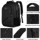 Σακίδιο πλάτης 30L Laptop 17,3” Matein 1035 μαύρο