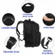 Σακίδιο πλάτης Τροχήλατο 45L Laptop 18” Matein 1178 μαύρο - Τροχοτσάντες