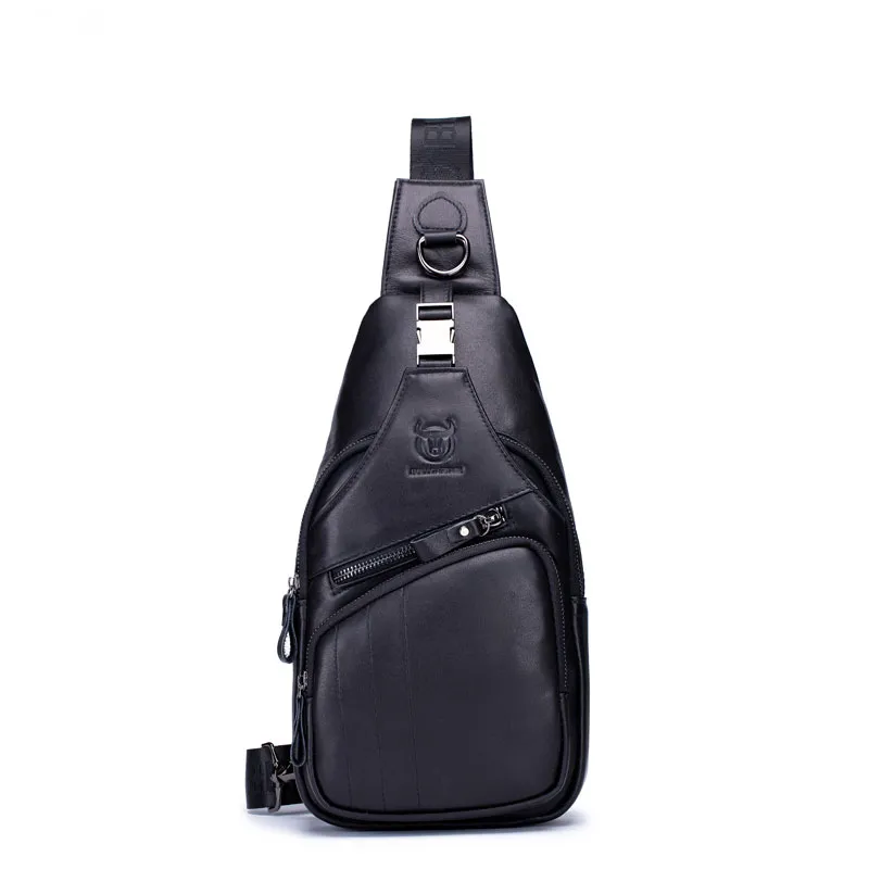 Δερμάτινο τσαντάκι body Bull Captain XB 105 μαύρο - Δερμάτινα τσαντάκια crossbody