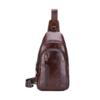 Δερμάτινο τσαντάκι body Bull Captain XB 100 καφέ