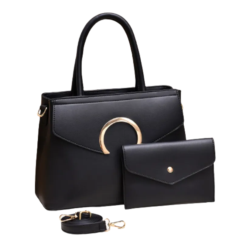 Γυναικείο σετ τσάντας  ώμου/ χειρός Cardinal zm536 black - Γυναικεία Σετ Τσαντών