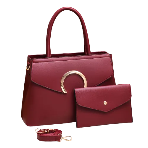 Γυναικείο σετ τσάντας  ώμου/ χειρός Cardinal zm536 red