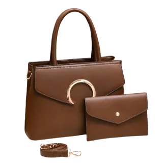 Γυναικείο σετ τσάντας  ώμου/ χειρός Cardinal zm536 brown