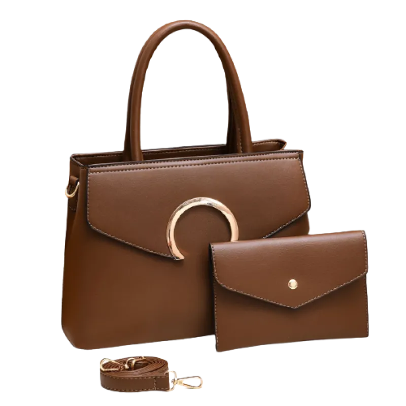 Γυναικείο σετ τσάντας  ώμου/ χειρός Cardinal zm536 brown - Γυναικεία Σετ Τσαντών